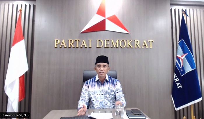 ketua-dpd-partai-demokrat-sulawesi-tengah-anwar-hafidz-saat-menghadiri-talkshow-tribun.jpg