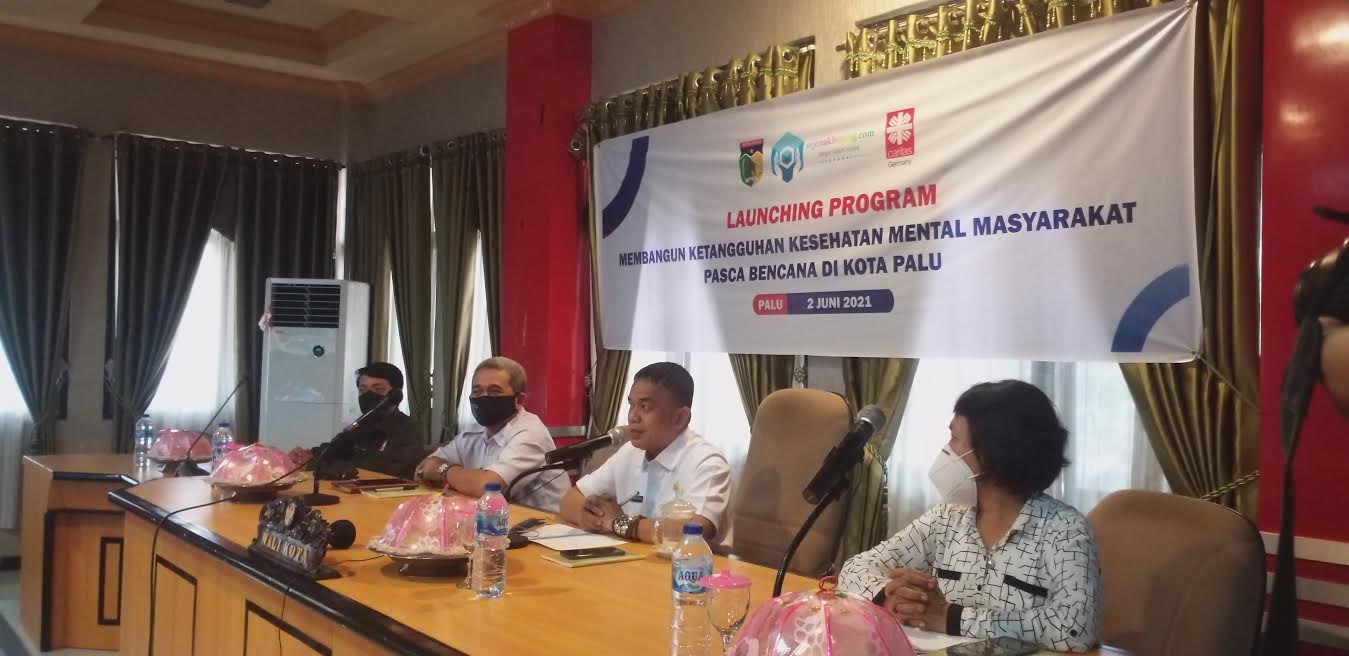 Pemkot Palu Luncurkan Program Membangun Ketangguhan Kesehatan Mental Masyarakat Bencana