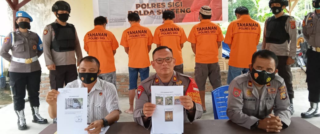Curi Hewan Ternak, Kurungan Tujuh Tahun Penjara Menanti Lima Warga Desa Langaleso