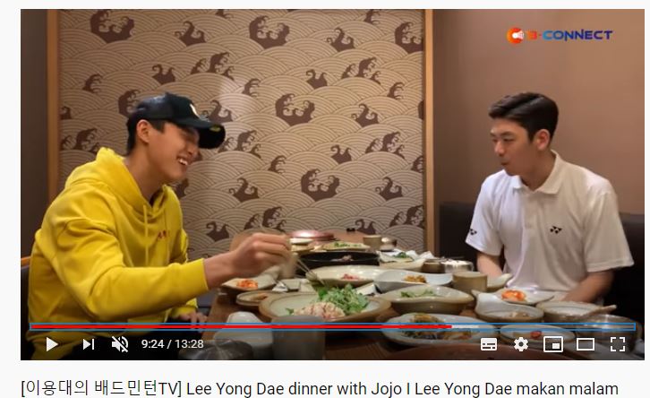 Diajak Makan Malam Lee Yongdae, Jonathan Christie Bocorkan Hobi Anthony Ginting Nonton Drama Korea