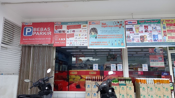 Juru Parkir Liar Menjamur di Gerai Alfamidi, Ini Tanggapan Dishub Kota Palu
