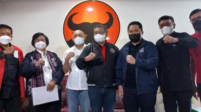 Erick Thohir Ada di Acara PDIP, Sekjen Hasto Akui Kehadiran sang Menteri Terkait Pilpres 2024