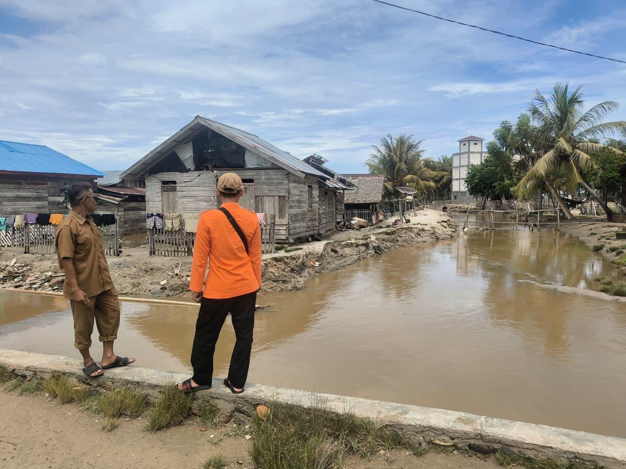 Banjir Rendam Dua Dusun di Tuladenggi Pantai Parigi Moutong, 66 KK Terdampak
