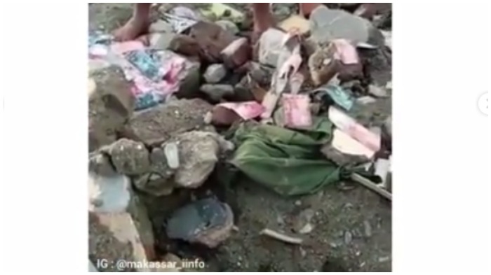 Viral Video Warga Petobo Temukan Uang di Kawasan Terdampak Likuefaksi Gempa Palu