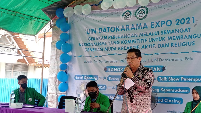 Warek UIN Datokarama Doakan Presma Jadi Rektor karena Sukses Gelar Expo Kampus