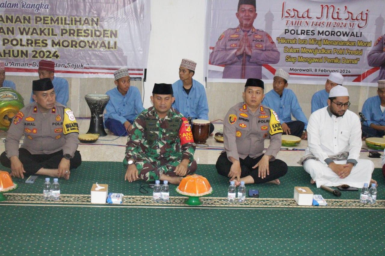 Sambut Voting Day, Kodim dan Polres Morowali Gelar Doa Bersama untuk Pemilu Damai