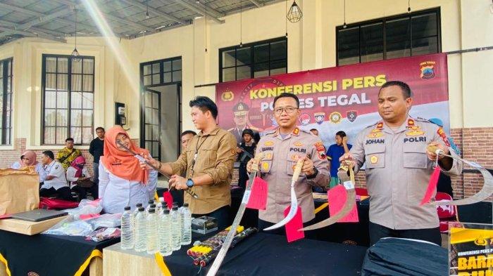 Belasan Remaja di Kabupaten Tegal Tawuran Bawa Senjata Tajam, Kapolres: Langsung Diproses
