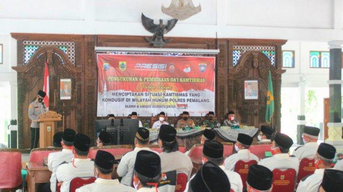 AKBP Ronny Berharap Puluhan Dai Kamtibmas yang Baru Dilantik Bisa Sejukkan Pemalang