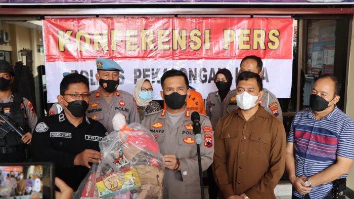 Polres Pekalongan Kota Polisi Amankan Seorang Perempuan Pembuang Bayi di Dalam Karung