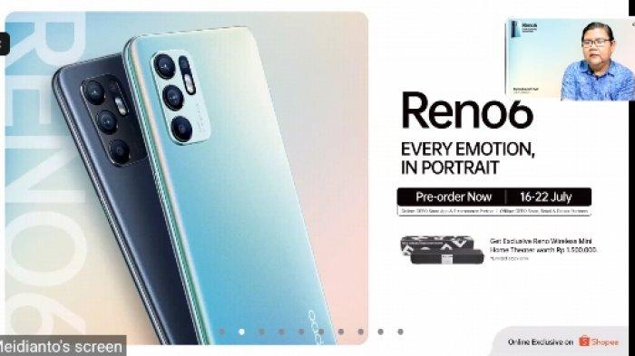 Oppo Reno6 Sudah Meluncur ke Pasaran, Ini Harga dan Spesifikasinya