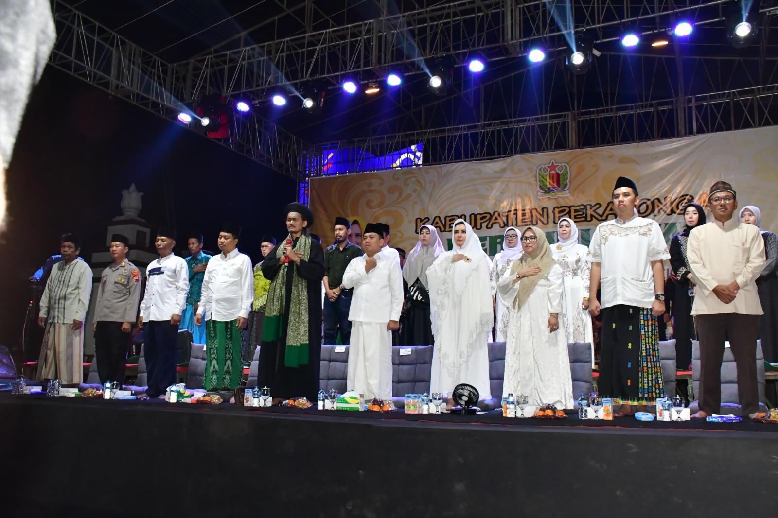 Pekalongan Bersholawat, Syukuran 3 Tahun Kepemimpinan Fadia Arafiq dan Doa untuk Keberkahan