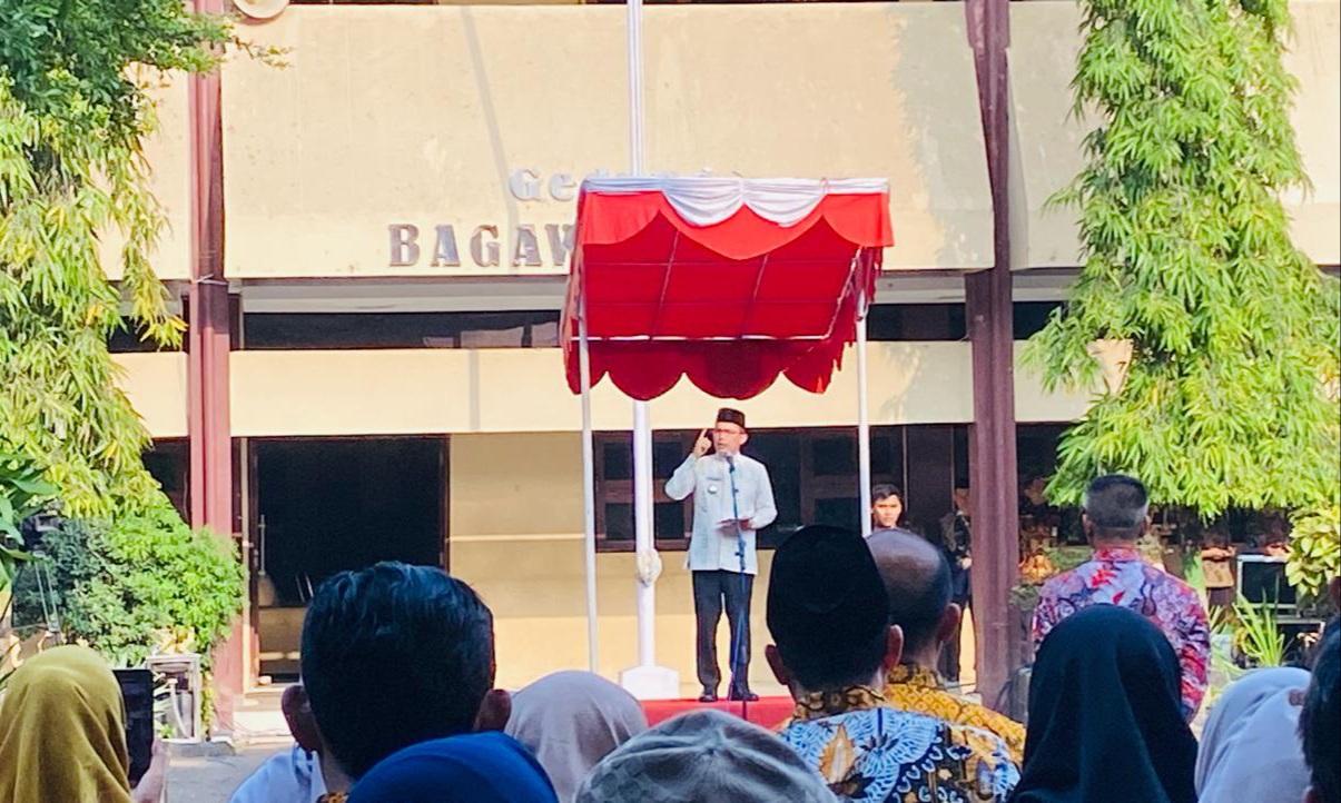 Video Apel Bersama Pasca Libur Lebaran, Ini yang Disampaikan Pj Bupati Tegal Agustyarsyah