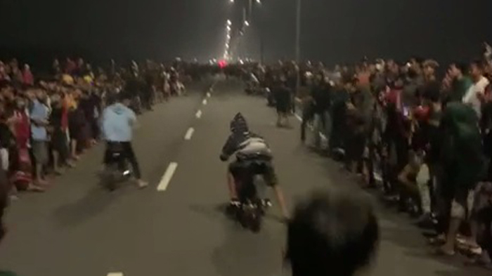 Ini yang Akan Dilakukan Polisi Menyikapi Viralnya Balapan Liar di Exit Tol Pekalongan