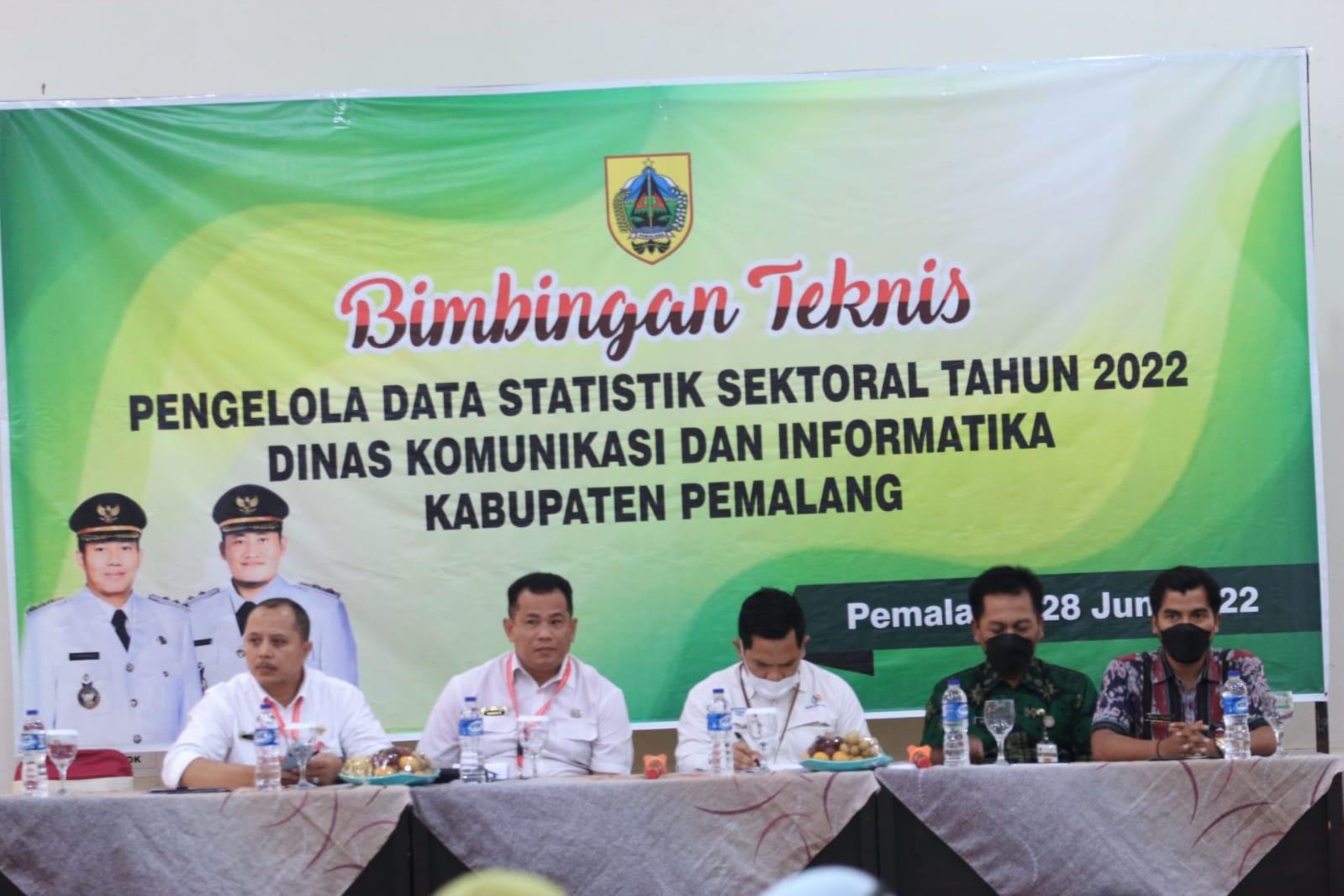 Diskominfo Ajak Semua OPD di Pemalang Bantu Sediakan Data Statistik Sektoral