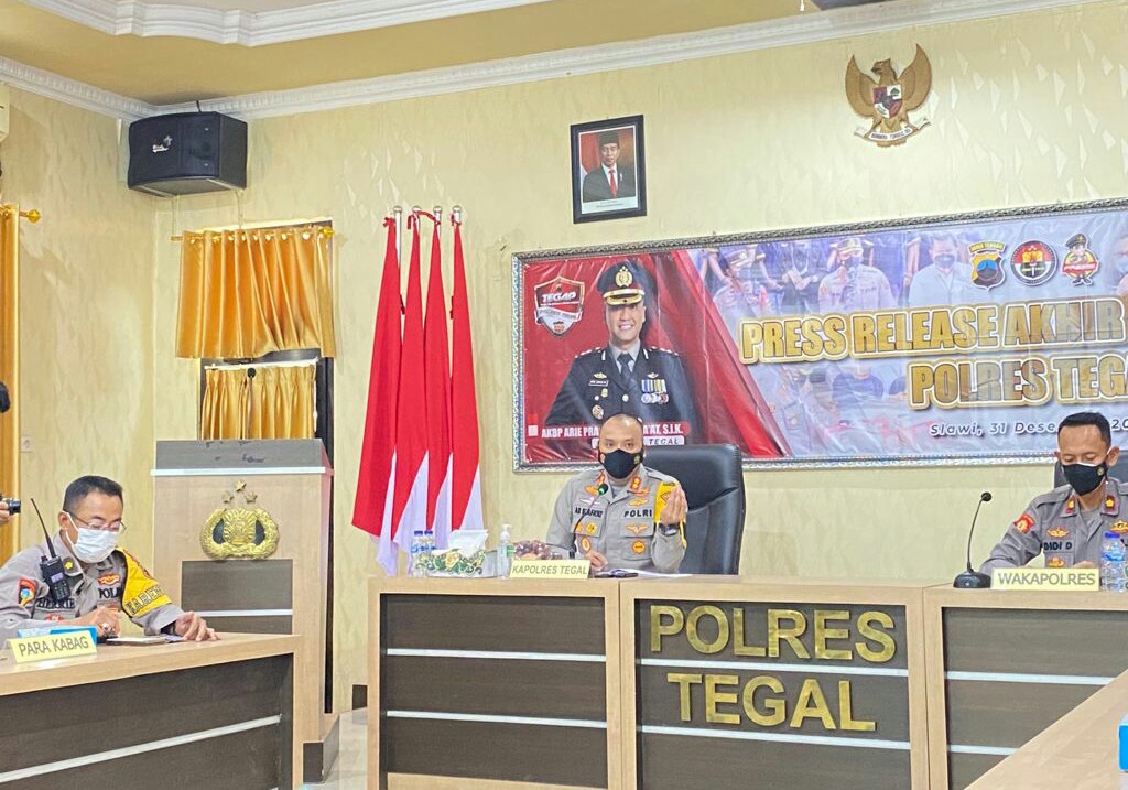 Video Kriminalitas Tahun 2021 di Kab Tegal Menurun