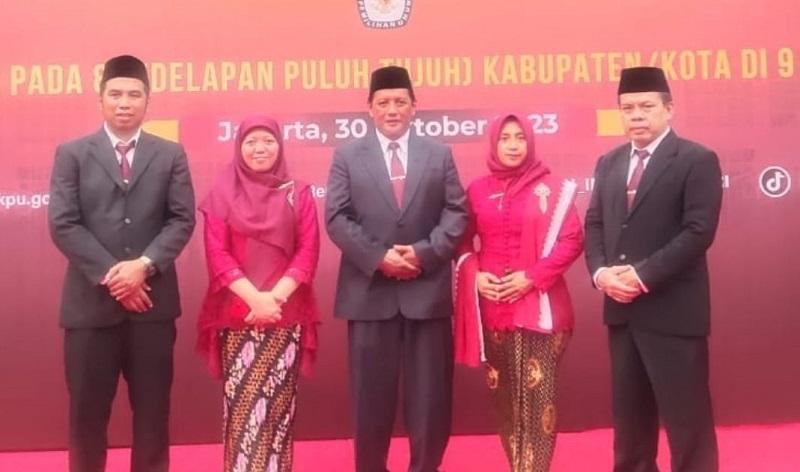 Sah! Lima Komisioner KPU Batang Periode 2023-2028 Resmi Dilantik, Ini Daftarnya