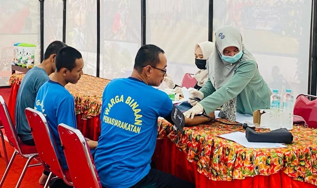 Hari Ini Narapidana dan Tahanan Lapas Slawi Cek Kesehatan Hingga Bersih-bersih Lingkungan, Ada Apa?