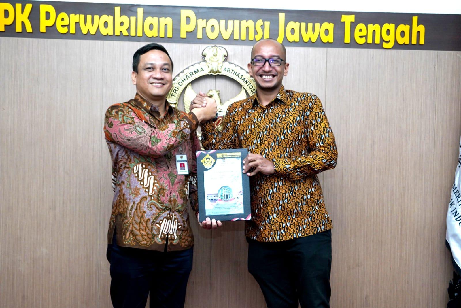 9 Kali Berturut-turut, Pemkot Pekalongan Kembali Raih Opini WTP dari BPK RI