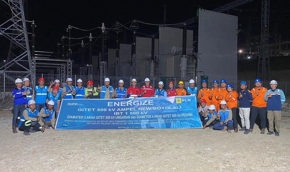 PLN Rampungkan Pembangunan GITET 500 kV Ampel New/ Boyolali, Sistem Kelistrikan Jateng Makin Kuat
