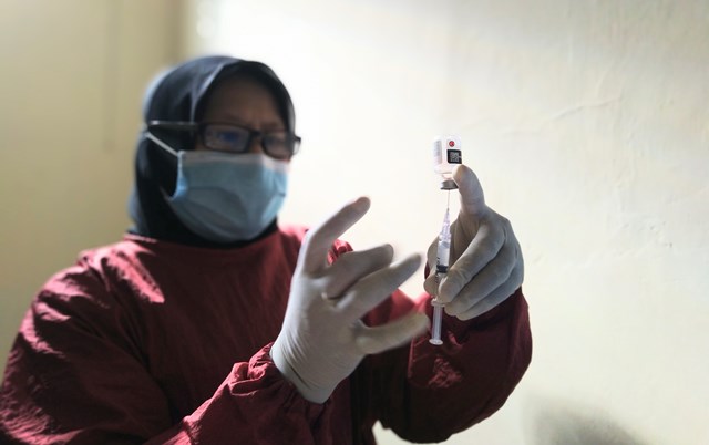 44 Pegiat Seni di Tegal Jalani Vaksinasi Covid-19, Gendra: Juga Pelaku Ekonpmi Kreatif