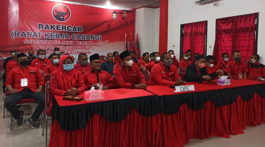 PDIP Gelar Rakercab Serentak, Sekretaris DPC Pekalongan Sumar: Siapkan Strategi Pemilu 2024