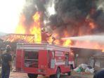 BREAKING NEWS: Pasar Induk Cepu Blora Terbakar, Api Membumbung Tinggi