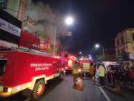 Toko Sepatu Stars di Jalan Jenderal Sudirman Kota Salatiga Terbakar, Diduga Korsleting Listrik