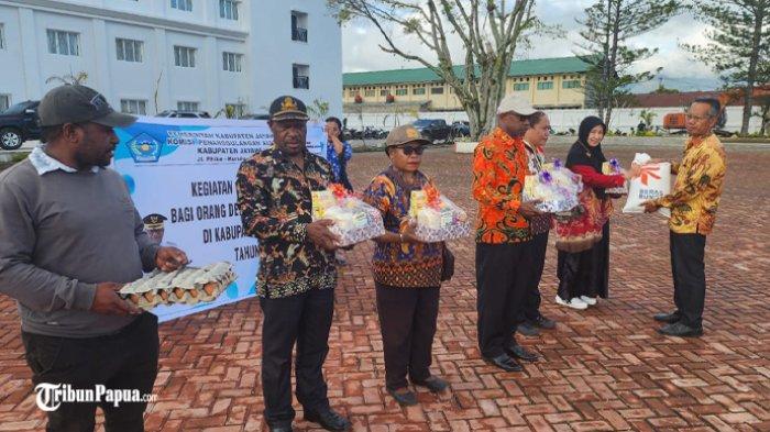 Dukung Penanganan Pasien ODHA di Puskesmas, KPA Jayawijaya Bantu Makanan dan Nutrisi