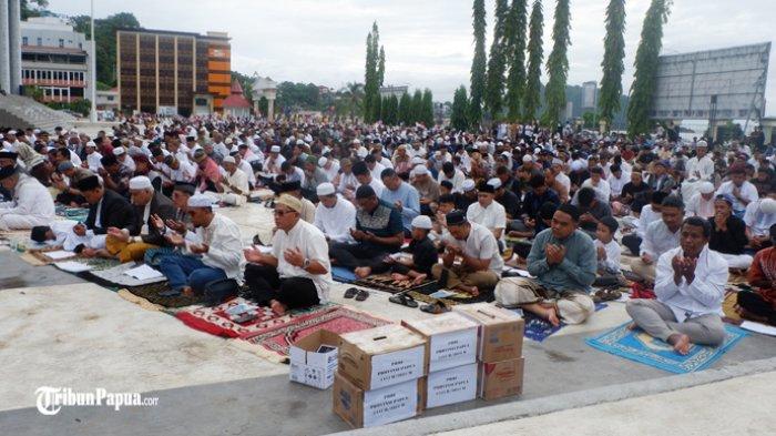 Salat Ied di Wilayah Papua Berlangsung Aman dan Damai