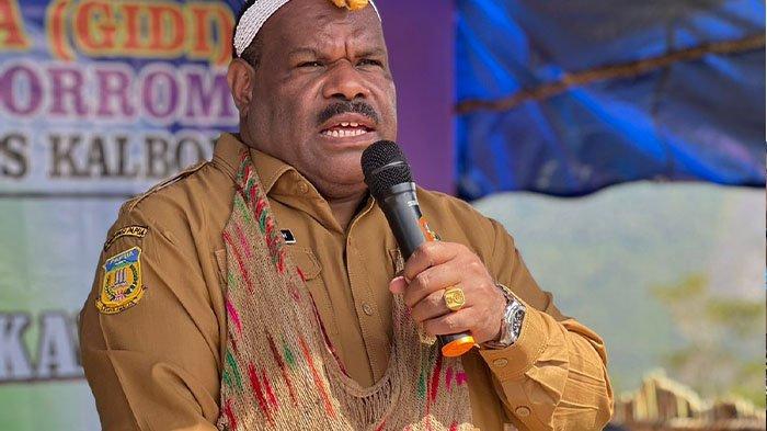 Bupati Yahukimo Didimus Yahuli.