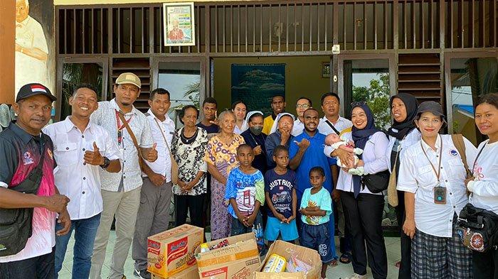 Komunitas Wartawan Daerah Papua Selatan Berbagi Kasih Natal di Dua Panti Asuhan Merauke