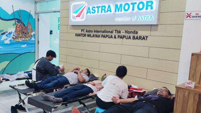 Astra Motor Papua Kembali Gelar Aksi Donor Darah Sebagai Wujud Semangat Sinergi Bagi Negeri