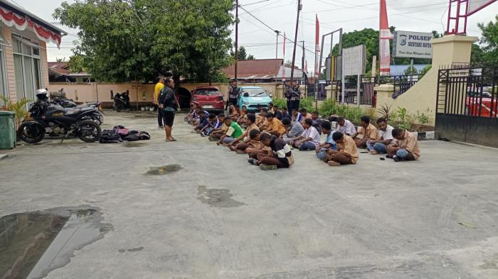 Polisi Amankan Puluhan Pelajar di Sentani Jayapura, Terprovokasi Hoaks hingga Tawuran