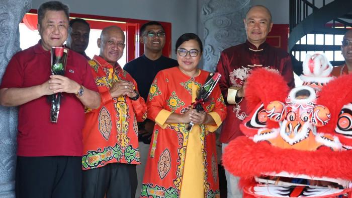 Bupati Biak Rayakan Imlek 2026