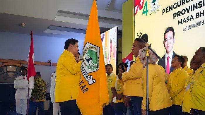 Paulus Waterpauw Pimpin DPD Golkar Papua Barat, Perintah Airlangga: Menangkan Prabowo-Gibran!