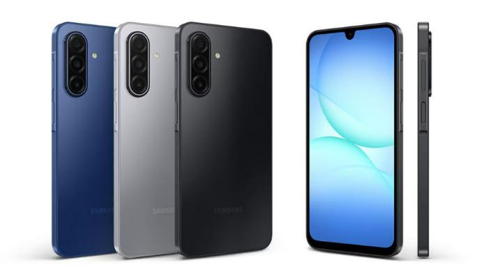 HP SAMSUNG - Tangkapan layar tampilan HP Samsung Galaxy A17 5G yang diambil dari website Samsung.com, Sabtu (13/9/2025).