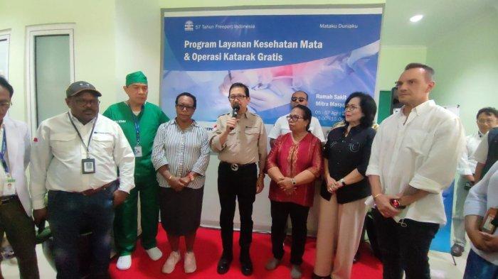 52 Warga Mimika Ikut Operasi Katarak Gratis dan Kacamata dalam Rangka HUT Ke-57 PTFI