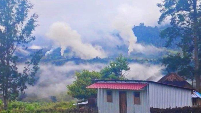 Kontak Tembak Pecah di Puncak Papua, OPM Tuding TNI Bakar Rumah Warga