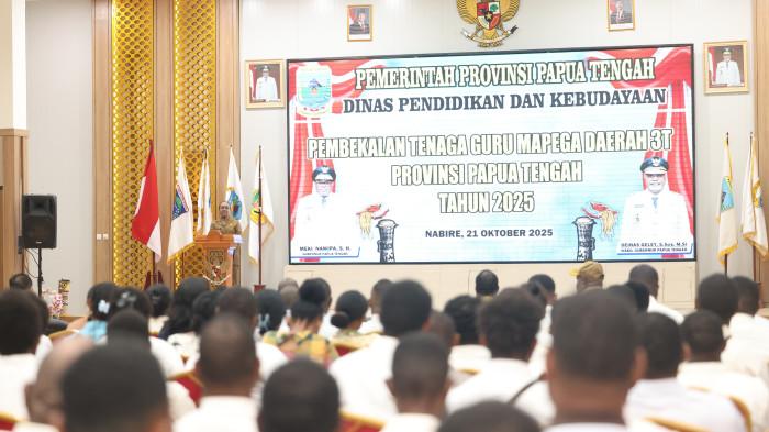 276 Guru Kontrak Siap Dikirim ke Daerah 3T di Provinsi Papua Tengah