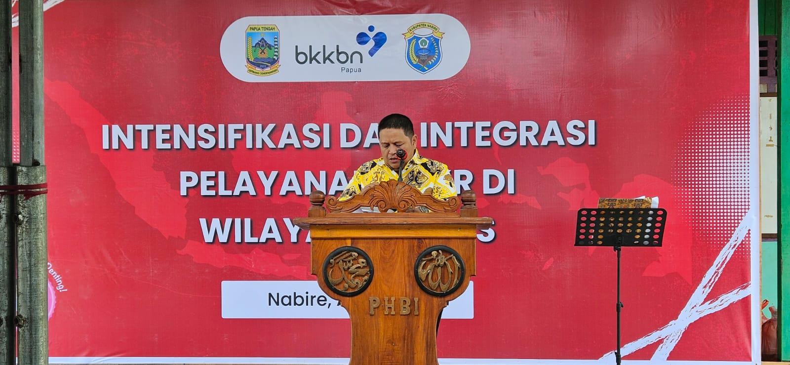 Wabup Ismail Djamaluddin: Kehadiran BKKBN RI di Kampung Wiraska Jadi Wujud Nyata Untuk Nabire