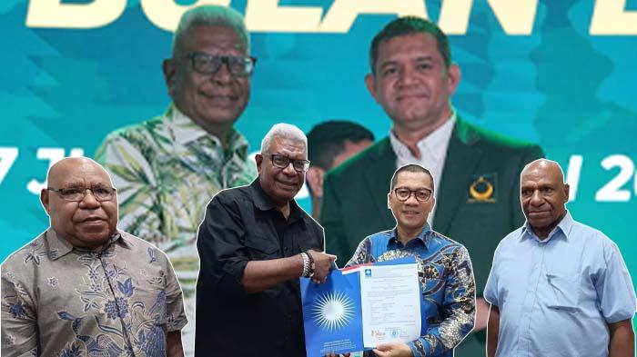 Johannes Rettob AKHIRNYA Kantongi PAN dan PBB