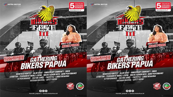 Ayo Ramainkan, Jayapura Bikers Fest III 2023 Siap Digelar