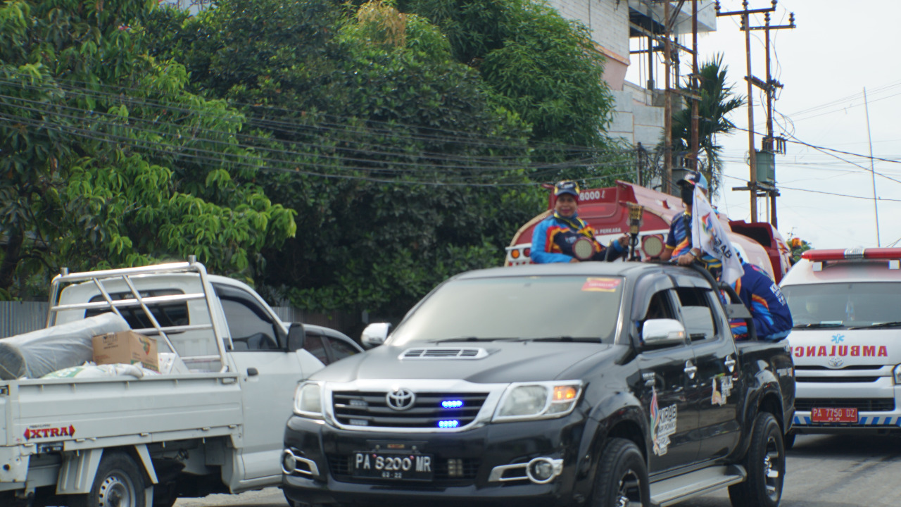 Waspada Kemacetan, Simak Rute Kirab Api PON XX di Kota Jayapura