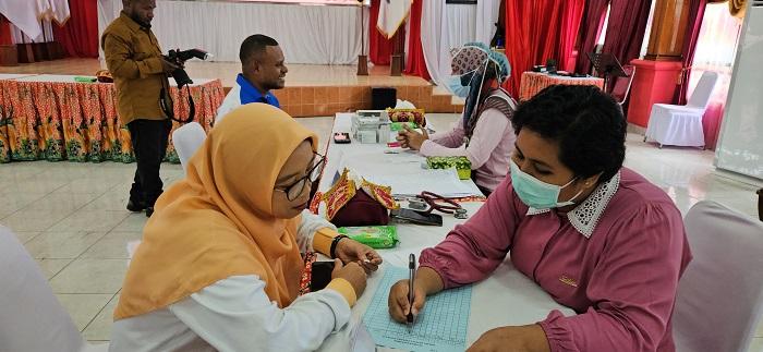 Sukseskan Program Presiden Prabowo Subianto, DWP Papua Tengah Gelar CKG Bagi Pimpinan OPD