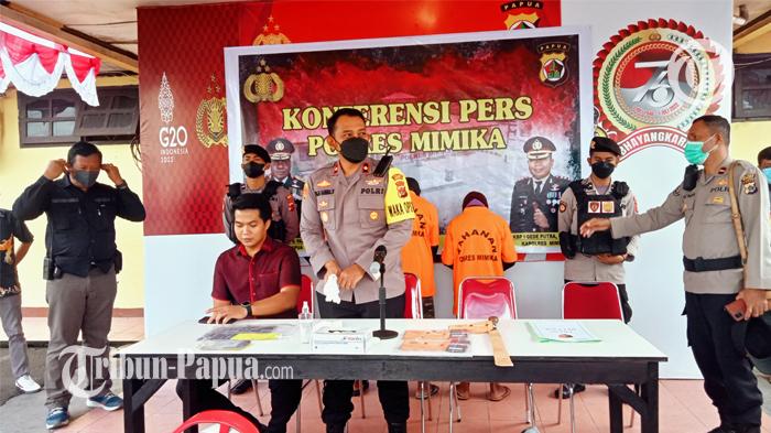 3 Tersangka Curanmor dan Curas di Timika Masuk Bui, Wakapolres Mimika: Anak di Bawah Umur