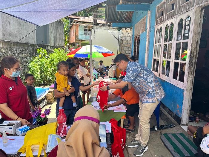 Astra Motor Papua Gelar Program Makanan Tambahan untuk Anak-anak di Posyandu Palapa Polimak