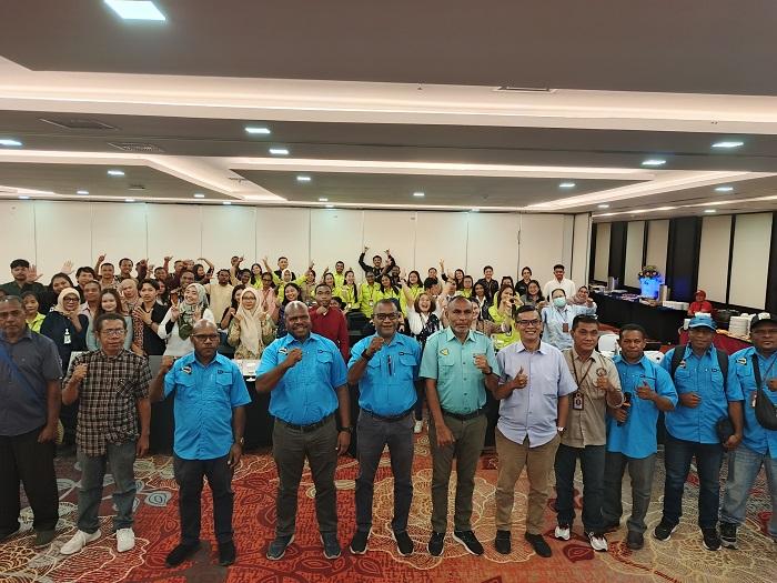 Gelar Rakor dengan Mitra Pengelola Kampung Sehat, Dirut YPMAK: Jadilah Duta Kesehatan yang Baik