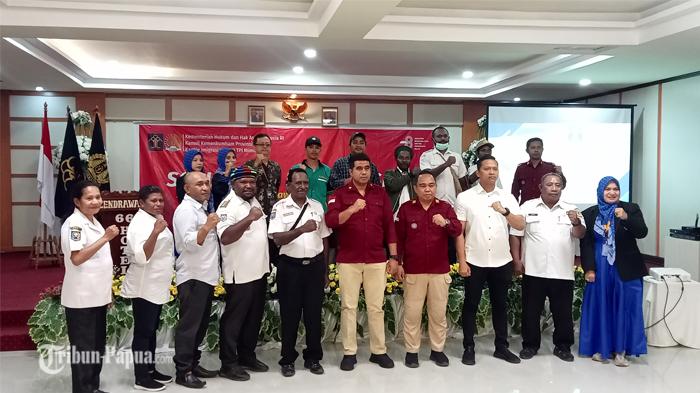 Kantor Imigrasi Kelas II TPI Mimika Sosialisasi Paspor Juga Membahas TPPO dan TPPM