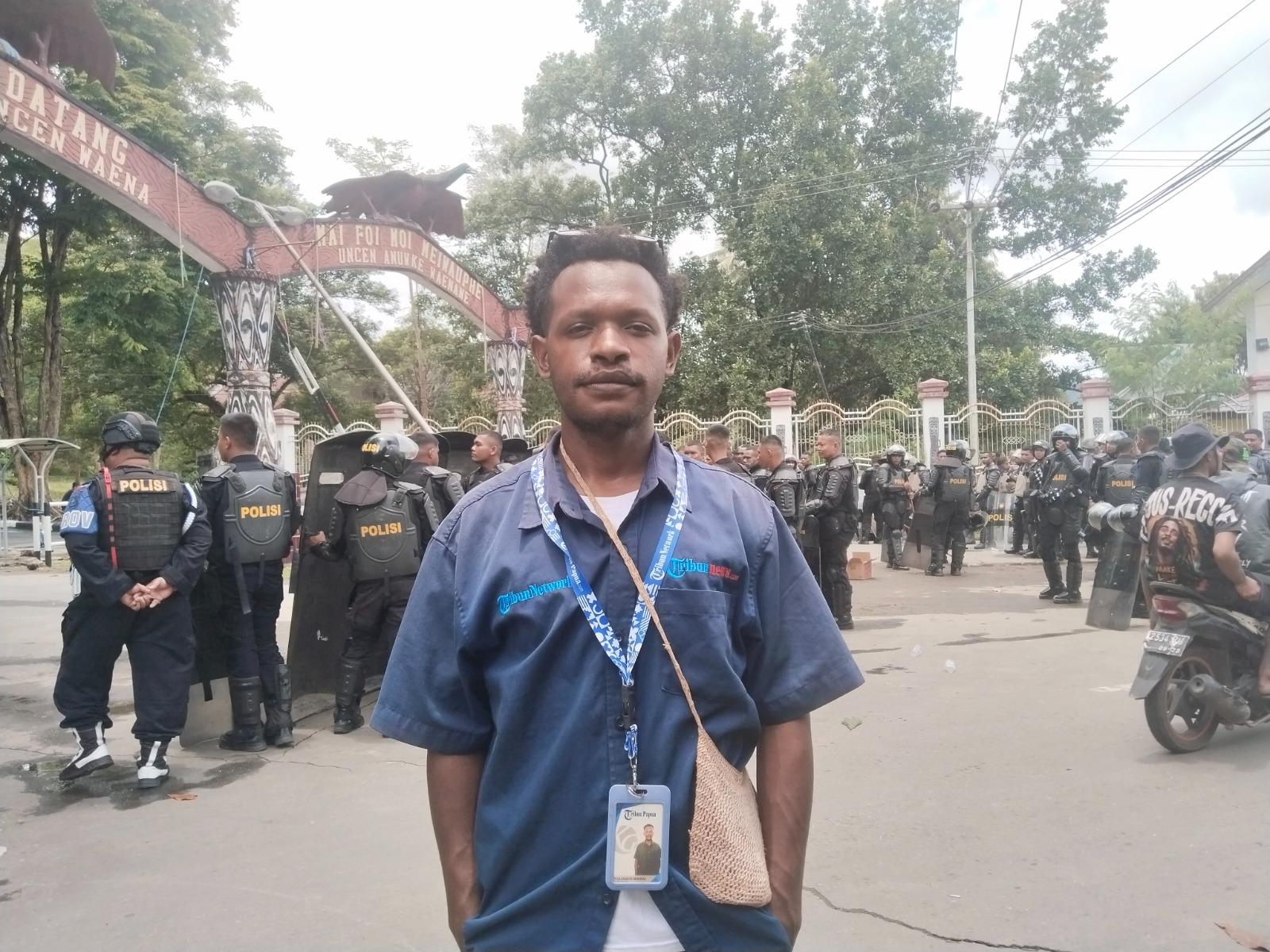 Jurnalis Tribun Papua Alami Kekerasan oleh Polisi saat Liput Demo di Jayapura, Kartu Pers Diabaikan