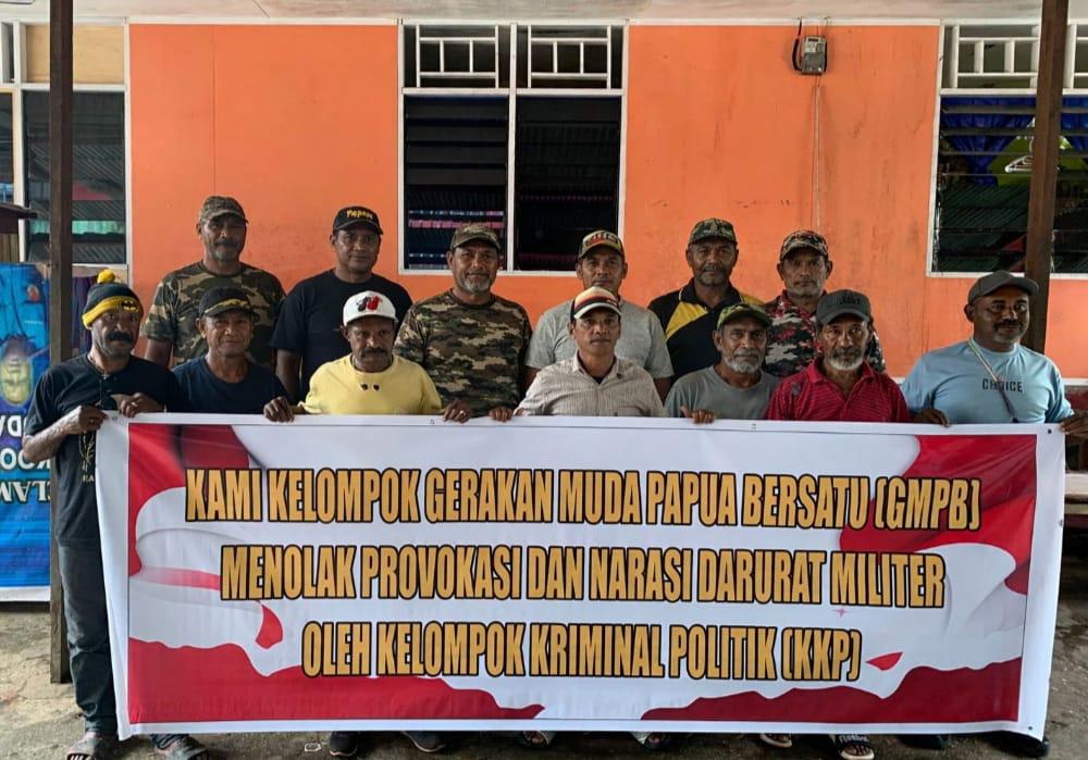 Tolak Narasi Darurat Militer,  GMPB Ajak Masyarakat Papua Jaga Stabilitas dan Persatuan